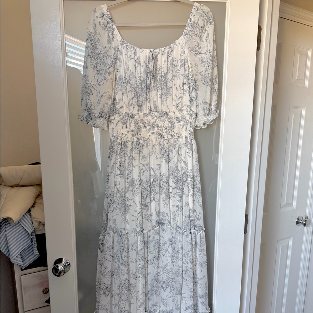 Elegant Floral Print Dress BALTICBORN NWT